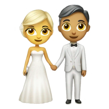 Fancy barn wedding sticker