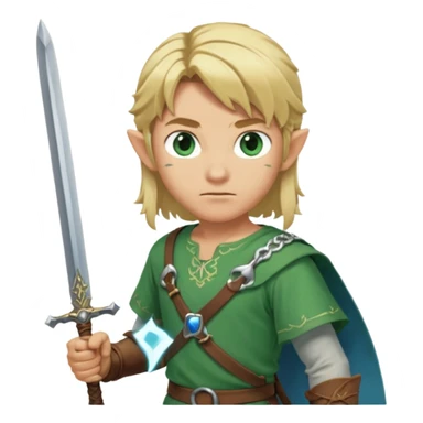 Link with the legend of zelda sticker