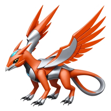 Meloetta-Latias-Wargreymon-Protogen-Pokémon-Digimon-Fakémon-fusion-hybrid-creature sticker