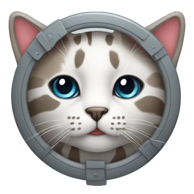 cat kubernetes wheel sticker