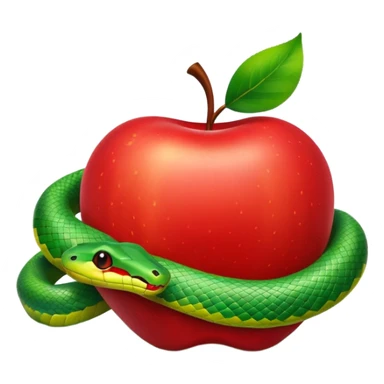 Snake apple  sticker