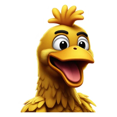 chica the chicken from fnaf sticker