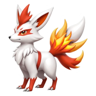 Braixen-Combusken-Zangoose-Blaziken-fusion sticker