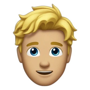 Epic Chad Face sticker