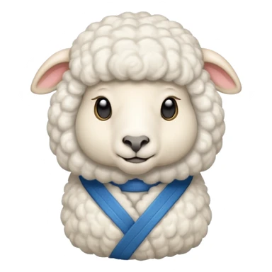 A sensei that is a sheep sticker