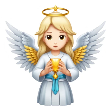 6 winged seraphim sticker
