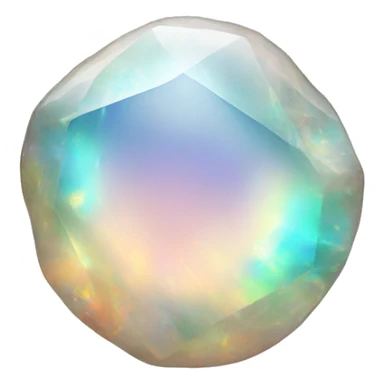 Opal gemstone  sticker