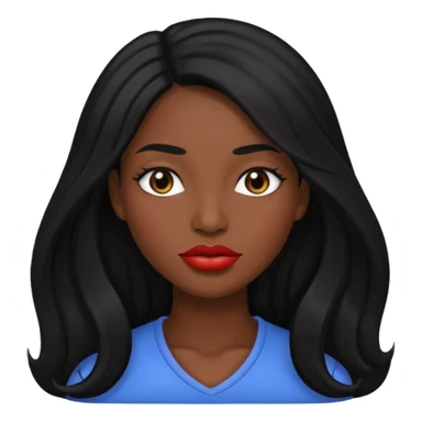 femlae with big lips more big mroe more more big  sticker