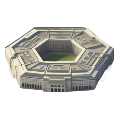 The Pentagon, usa building sticker