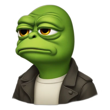 pepe sad sticker
