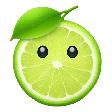 lime lemon sticker