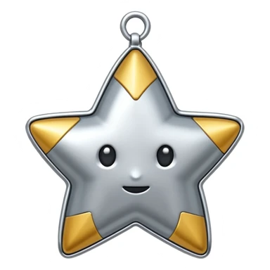 star shape charm sticker