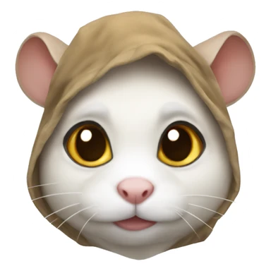 Arab thwab costume hamster sticker