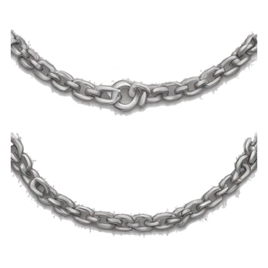 stainless steel chain necklace sticker