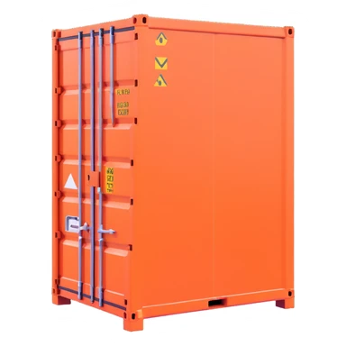 hazardous materials cargo container sticker