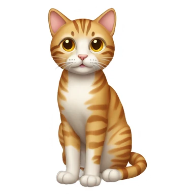 Tabby Cat Full Body sticker