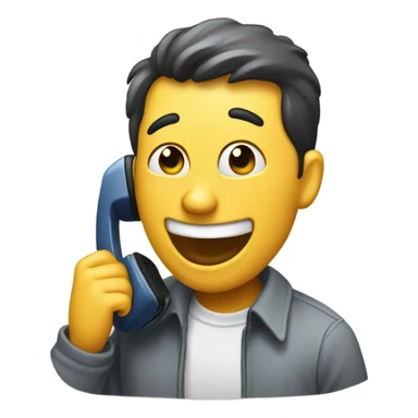 Butt dial laugh sticker