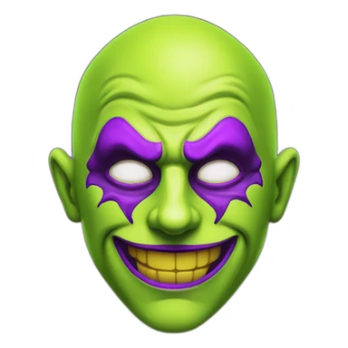 lemon-green-and-purple-neon-joker sticker