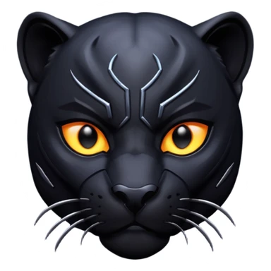 Black phanter sticker