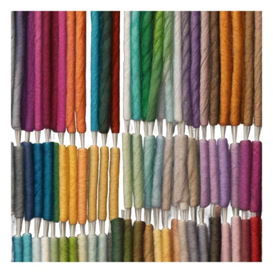 Threads and needles sticker