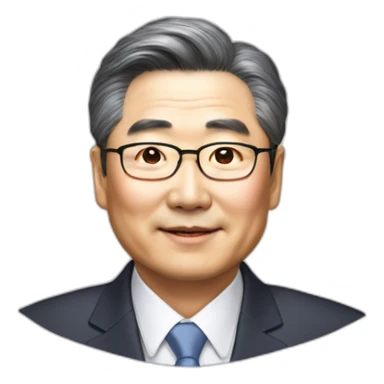 Chairman of Hanwha group, Korea sticker