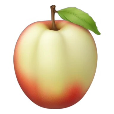 Pomme déchet sticker