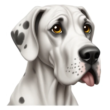 Great Dane emoji sticker