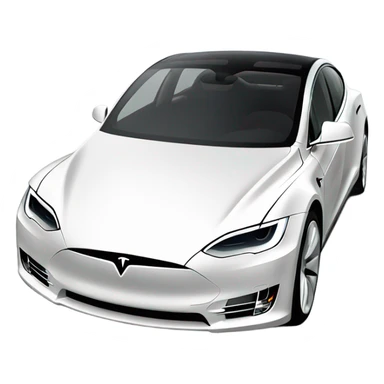 generate tesla full body in standing  perfect  sticker