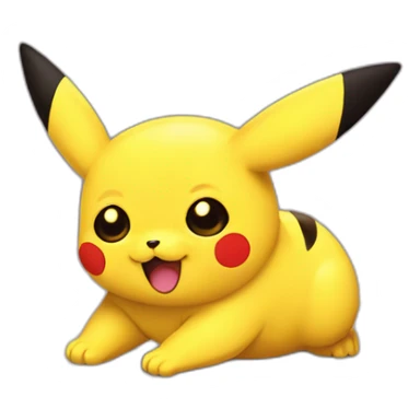 Pickachu_qui_dort sticker