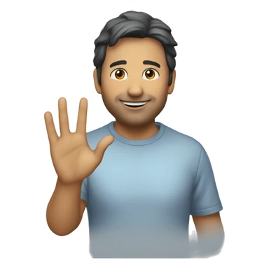 une main en hologramme qui tiens le monde sticker