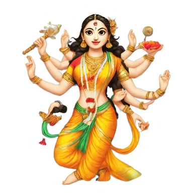 Maa Durga sticker