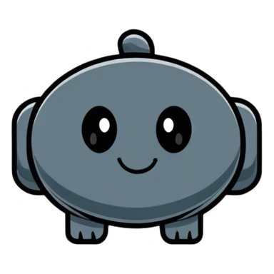 Polack character in cartoon sticker style sticker