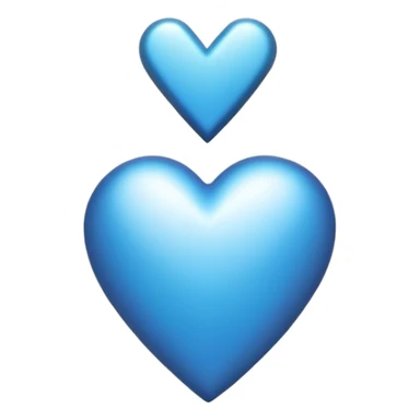 Cœur bleu avec une flèche sticker