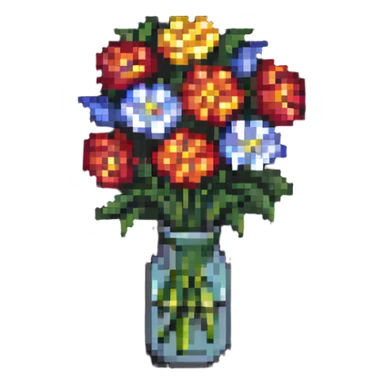 bouquet sticker