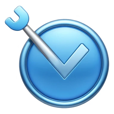 Centang biru ig sticker