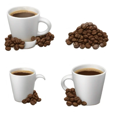 Coffee boom  sticker