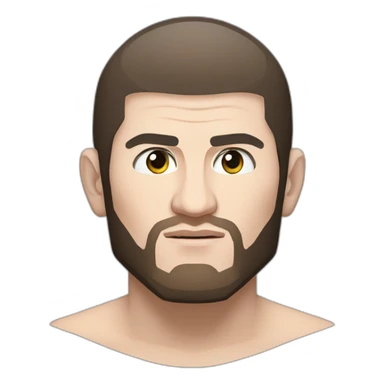 Ufc fighter khabib nurmagomedov  sticker