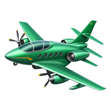 radar green aircraft sticker