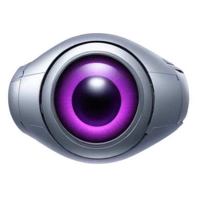 robot eye PURPLE TECH HAL 9000 sticker