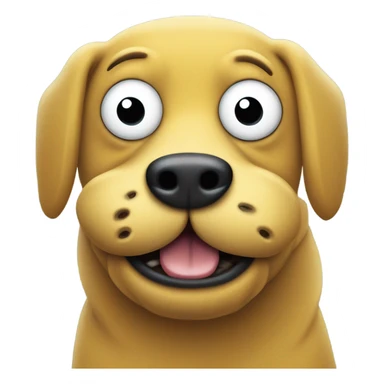 Jake the Dog from Adventure time being cheeky sticker