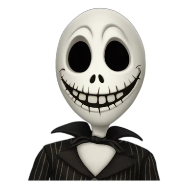 Jack from Nightmare before christmas sticker