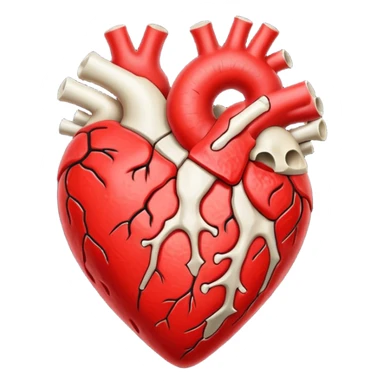  heart with a bone through it sticker