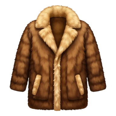 
fur coat цщьфт sticker
