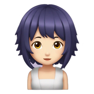 Hinata enceinte  sticker