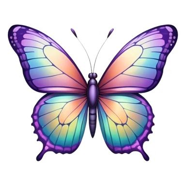 Colorful Butterfly  sticker