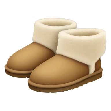 Ugg slippers sticker