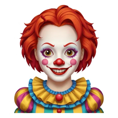 wendy thomas  the clown from gta rp nopixel sticker