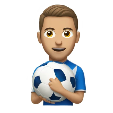 Porteria de futbol blanca de lado sticker