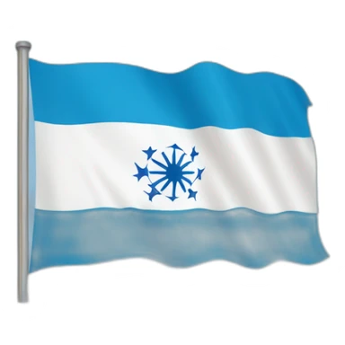 Uyghur flag sticker