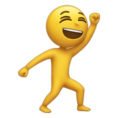 Humain faisant un dab sticker